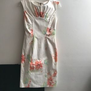 Antonio Melani Sleeveless Floral Dress Size 0